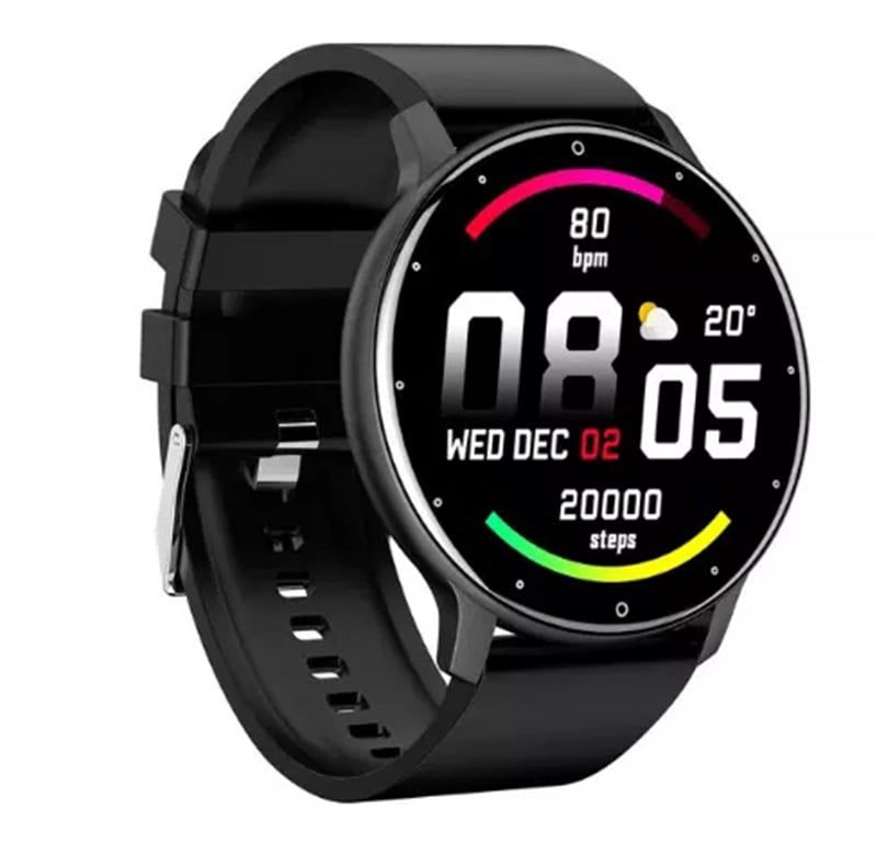 RELOJ INTELIGENTE SMARTWATCH ZL02 NEGRO WEARABLES 220 MAH A PRUEBA DE AGUA DEPORTE Y SALUD - 4