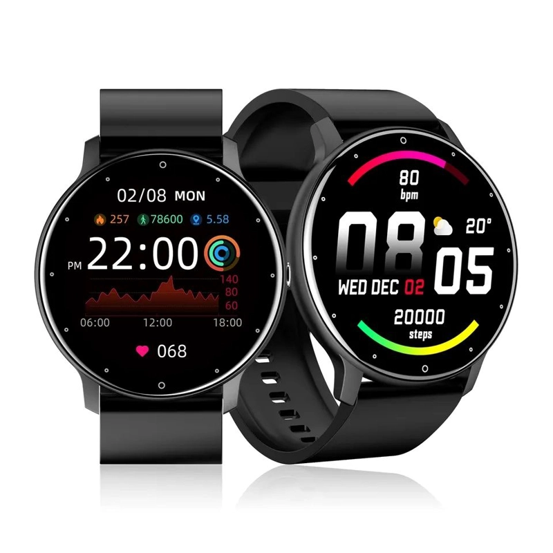 RELOJ INTELIGENTE SMARTWATCH ZL02 NEGRO WEARABLES 220 MAH A PRUEBA DE AGUA DEPORTE Y SALUD - 6