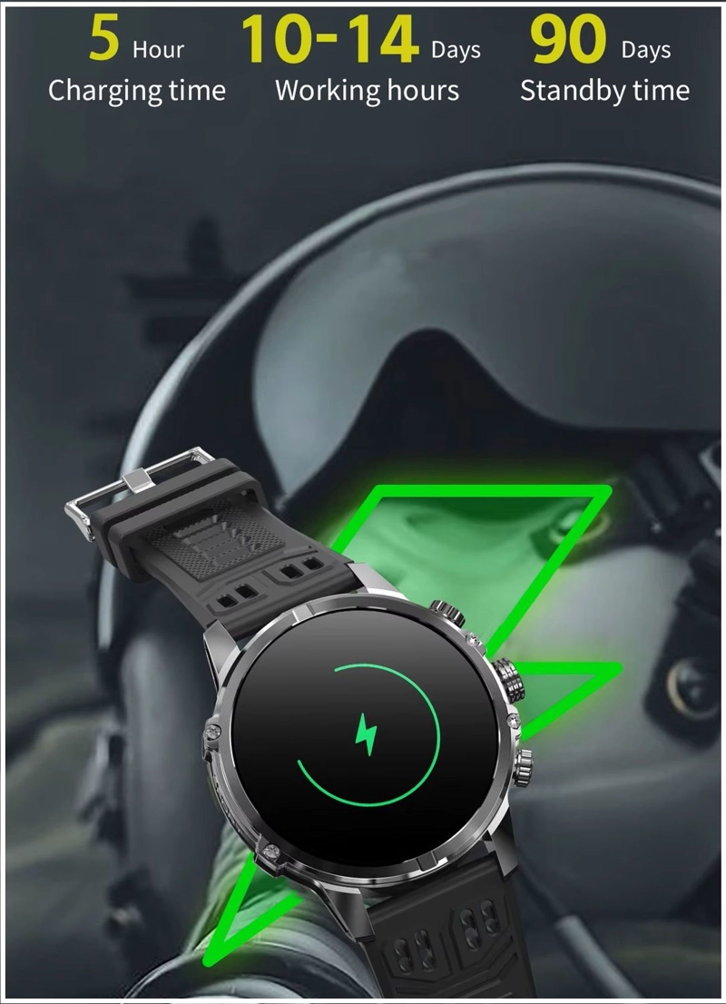 RELOJ INTELIGENTE DEPORTIVO AMOLED 175 BATERIA 600MAH IP67 IOS ANDROID - 7