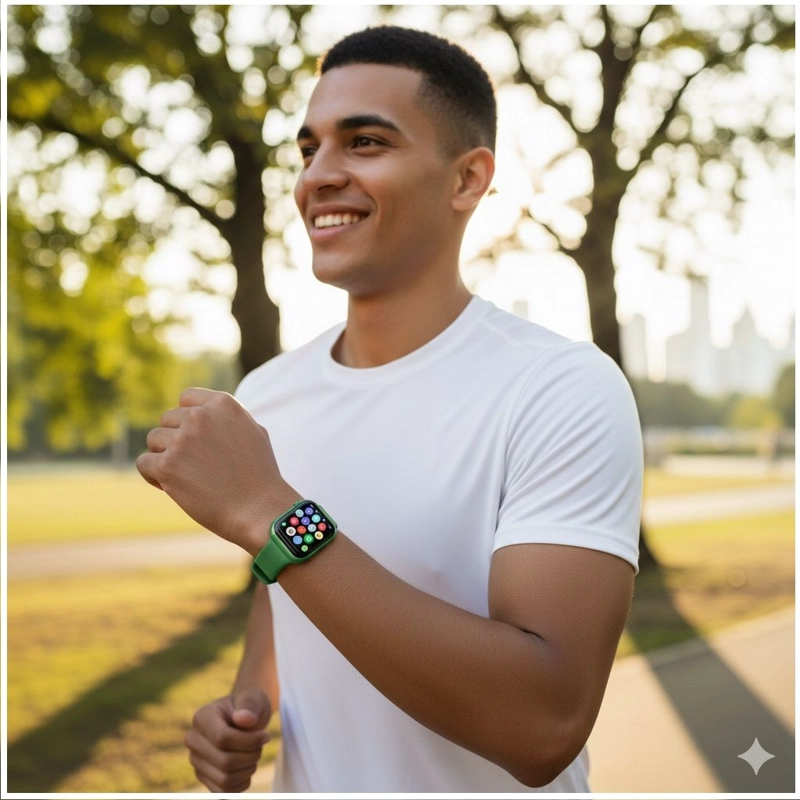 RELOJ INTELIGENTE T900 LLAMADAS BLUETOOTH MONITOR RITMO CARDIACO FUNCIONES DEPORTIVAS RESISTENTE - 6