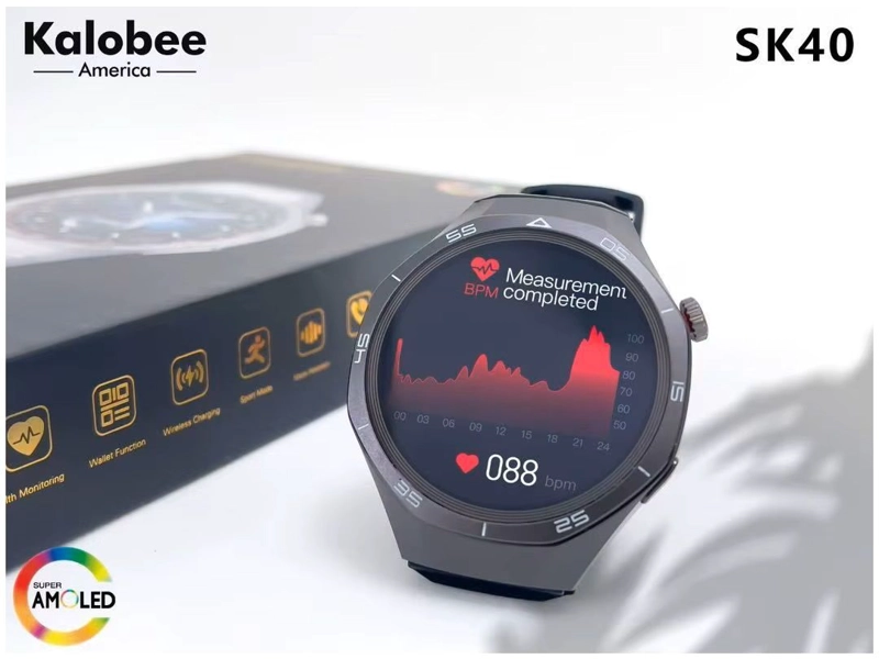 SMARTWATCH SK40 DEPORTIVO MULTIFUNCIONAL GPS 3 CORREAS COMPATIBLE IOS ANDROID IP67 - 3