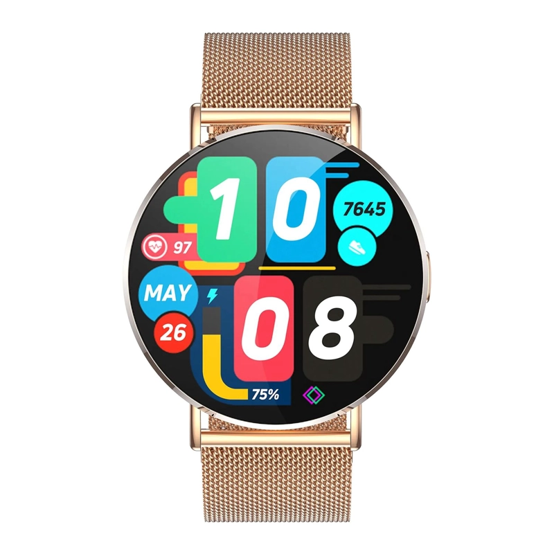 RELOJ INTELIGENTE SMARTWATCH BLUETOOTH KM88 AMOLED 466X466 200MAH IP67 COMPATIBLE IOS ANDROID - 3