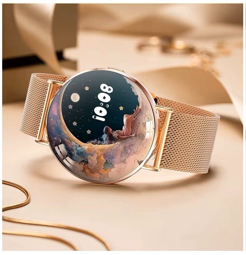 RELOJ INTELIGENTE SMARTWATCH BLUETOOTH KM88 AMOLED 466X466 200MAH IP67 COMPATIBLE IOS ANDROID - 7