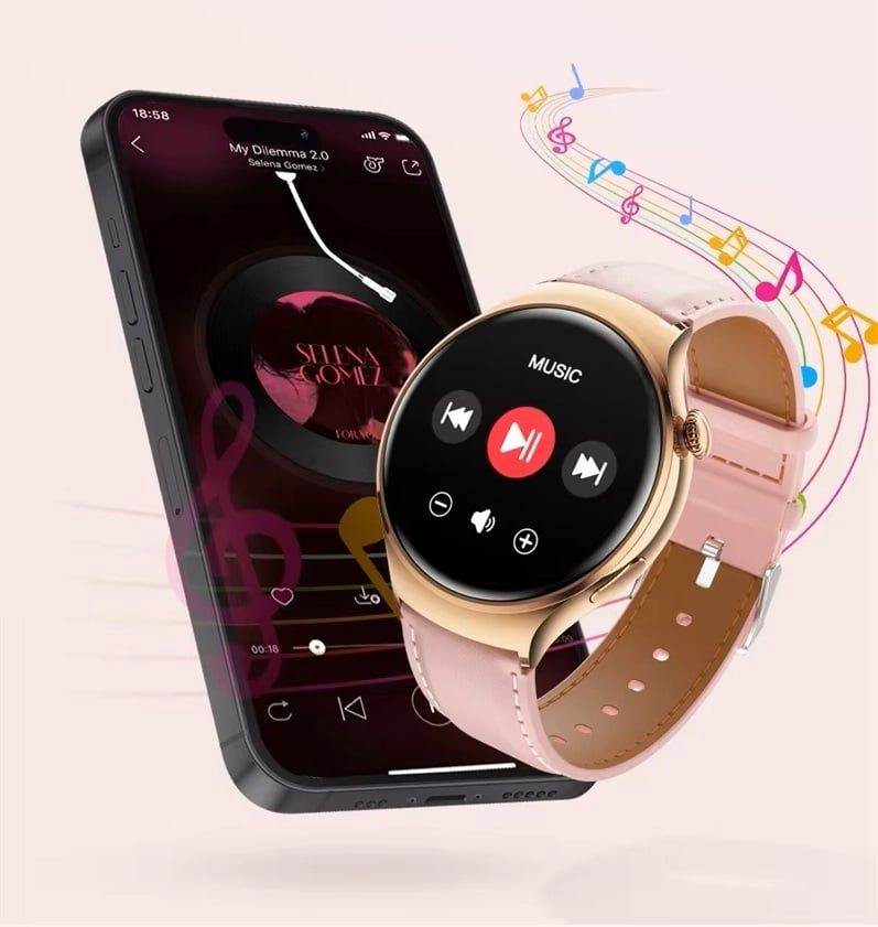 SMARTWATCH M11 ASISTENTE DE VOZ IA RESISTENTE AL AGUA DOBLE CORREA 200MAH NOTIFICACIONES COMPATIBLE - 7