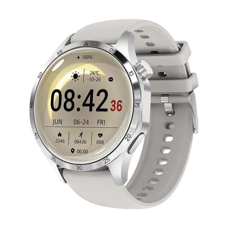 SMARTWATCH GT5 PRO BLUETOOTH NFC DEPORTE SALUD 300 MAH ASISTENTE VOZ COMPATIBLE IOS ANDROID - 3