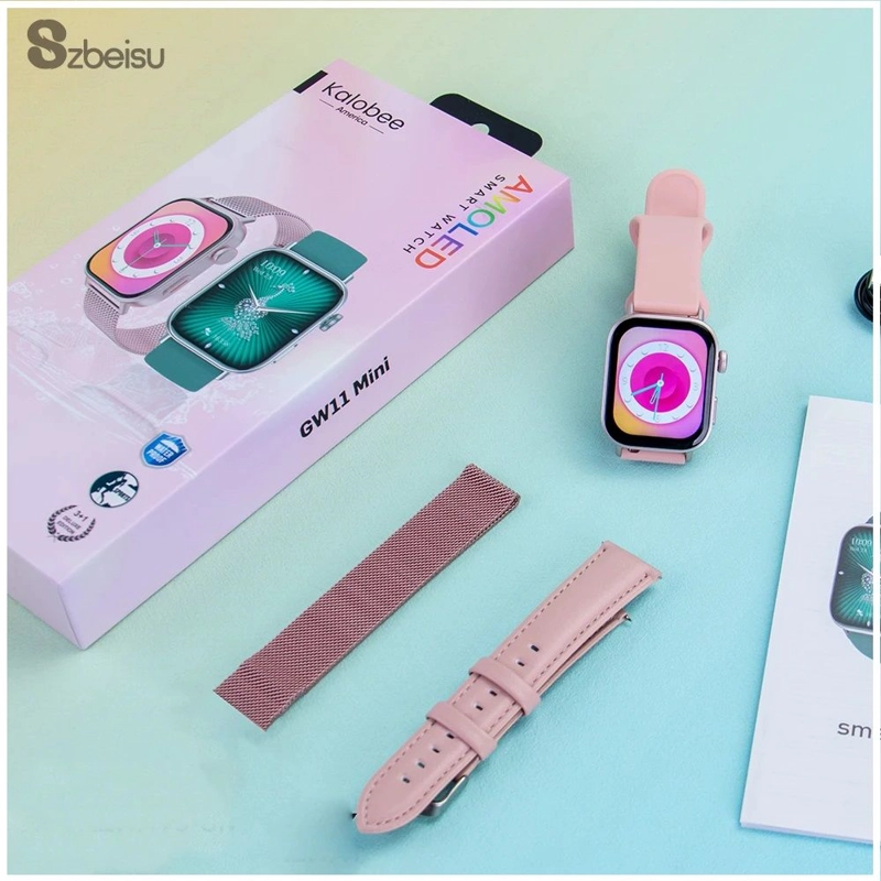 SMARTWATCH DEPORTIVO Y ELEGANTE GW11 MINI 3 CORREAS INTERCAMBIABLES NOTIFICACIONES SALUD DEPORTE - 7