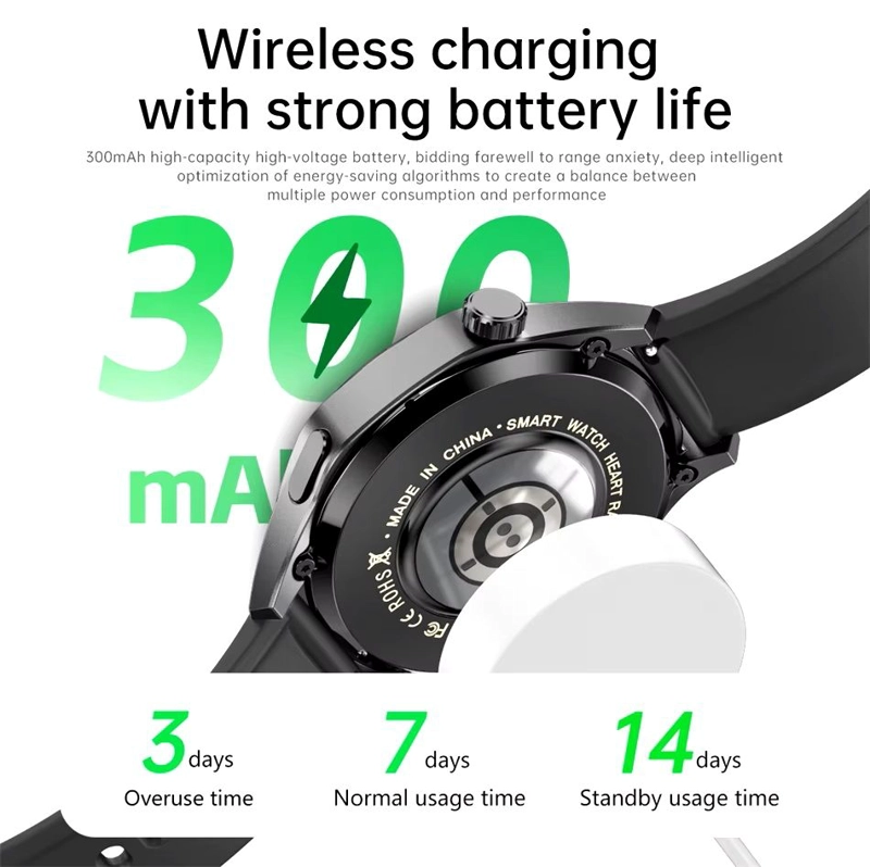 SMARTWATCH GT5 PRO DOBLE CORREA MONITOR DE SALUD 247 IP67 BLUETOOTH NOTIFICACIONES COMPATIBLE - 2