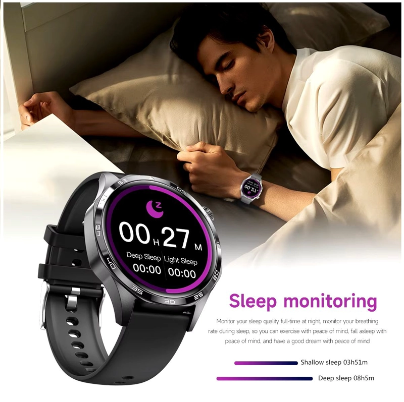 SMARTWATCH GT5 PRO DOBLE CORREA MONITOR DE SALUD 247 IP67 BLUETOOTH NOTIFICACIONES COMPATIBLE - 7