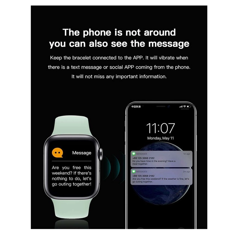 RELOJ INTELIGENTE SMARTWATCH BLUETOOTH FIT PRO DEPORTIVO - 7