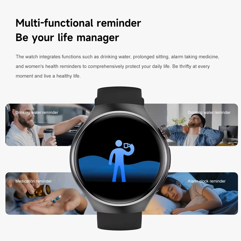 SMARTWATCH RELOJ INTELIGENTE LLAMADAS BLUETOOTH MONITOREO DE SALUD DEPORTE COMPATIBLE IOS ANDROID - 5