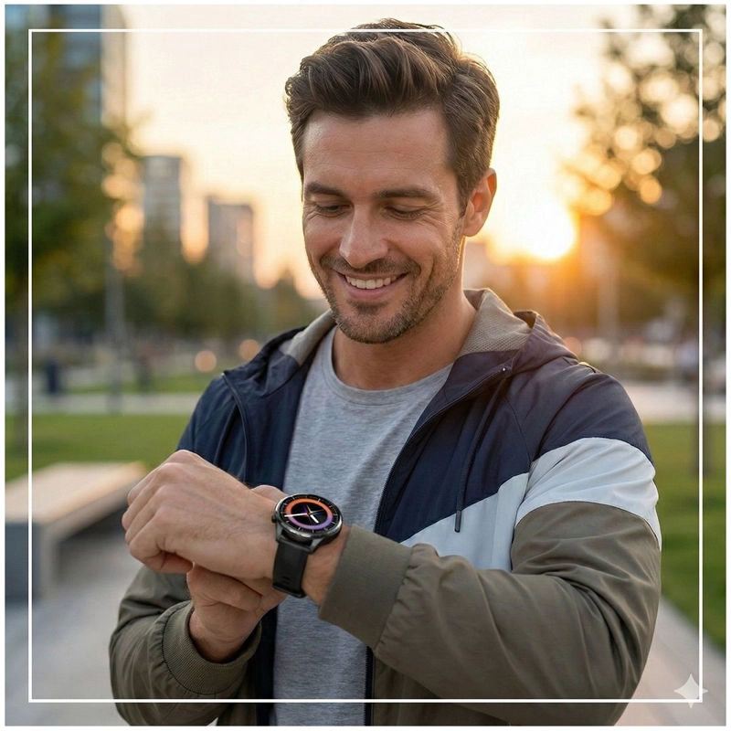 RELOJ INTELIGENTE PARA MUJER LLAMADAS BLUETOOTH MONITOREO DE SALUD MULTIDEPORTE IP67 - 3