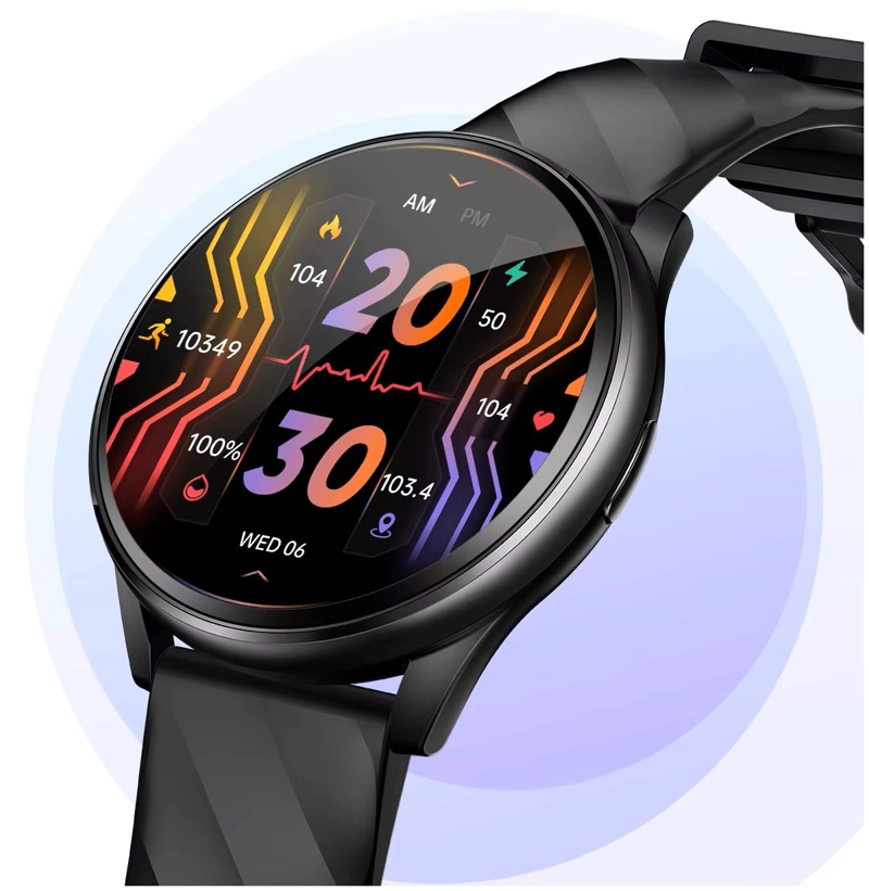 RELOJ INTELIGENTE PARA MUJER LLAMADAS BLUETOOTH MONITOREO DE SALUD MULTIDEPORTE IP67 - 7