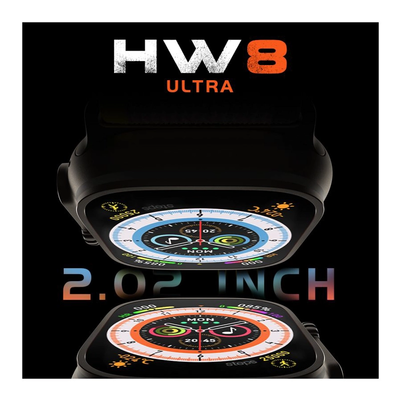SMARTWATCH DEPORTIVO HW8 ULTRA PANTALLA HD - NFC - ASISTENTE DE VOZ - 3