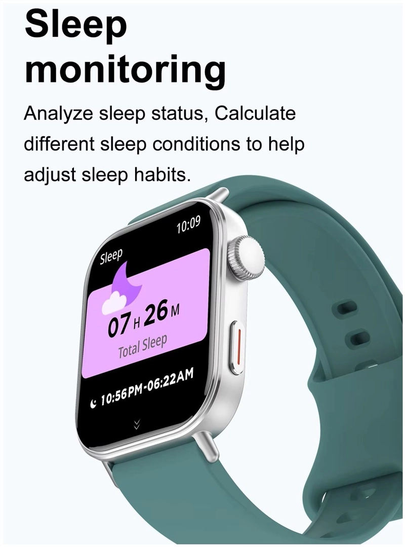 SMARTWATCH GW11 MINI CON 3 CORREAS INTERCAMBIABLES MONITOREO DE SALUD Y DEPORTE NOTIFICACIONES - 6