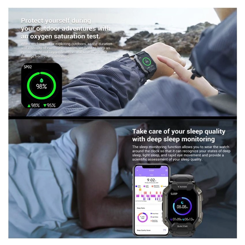 SMARTWATCH DEPORTIVO GPS PRECISO SALUD EN TIEMPO REAL PANTALLA AMOLED DEPORTE COMPATIBLE - 4