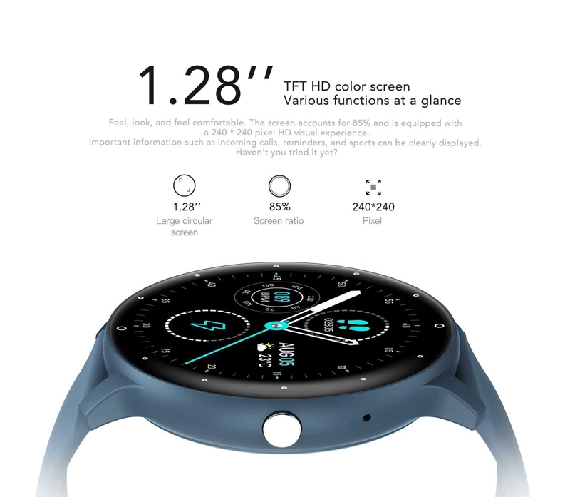 RELOJ INTELIGENTE SMARTWATCH WEARABLES MONITOREO SALUD Y DEPORTE 247 IOS ANDROID NOTIFICACIONES - 2