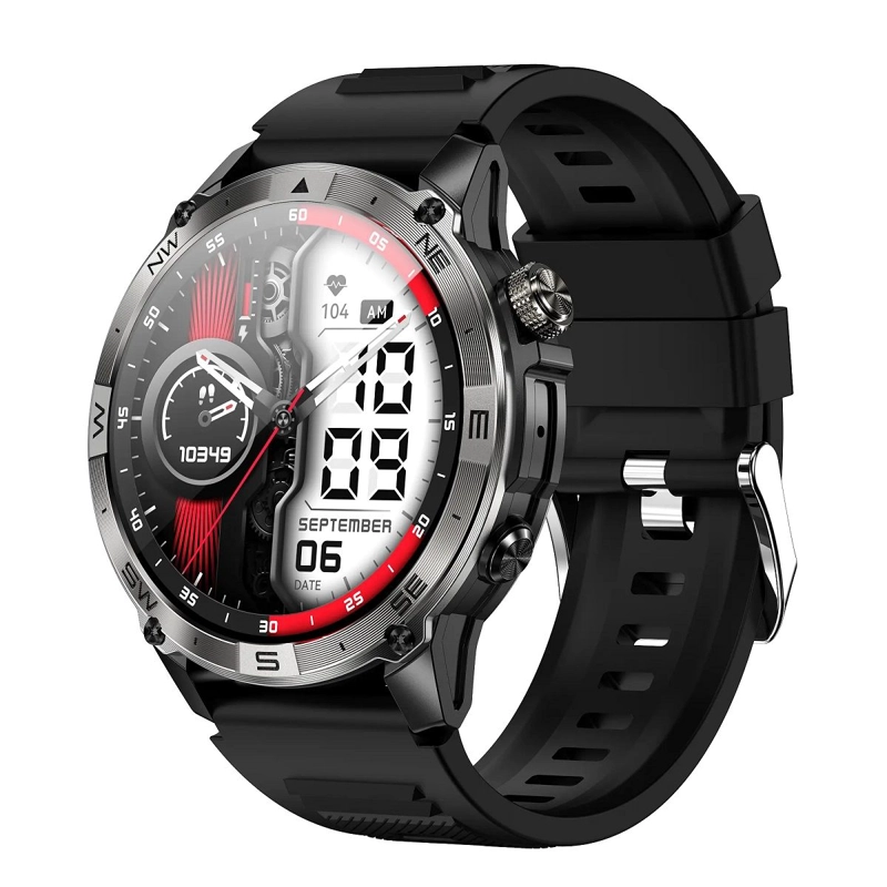 GENÉRICO RELOJ INTELIGENTE DEPORTIVO HK08 GPS PANTALLA AMOLED DE 1.43 PULGADAS COMPATIBLE IOS ANDROID