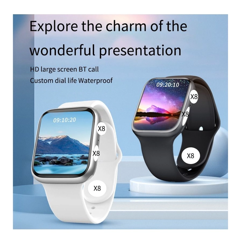 RELOJ INTELIGENTE SMARTWATCH BLUETOOTH X8 PRO MAX VERDE - 8