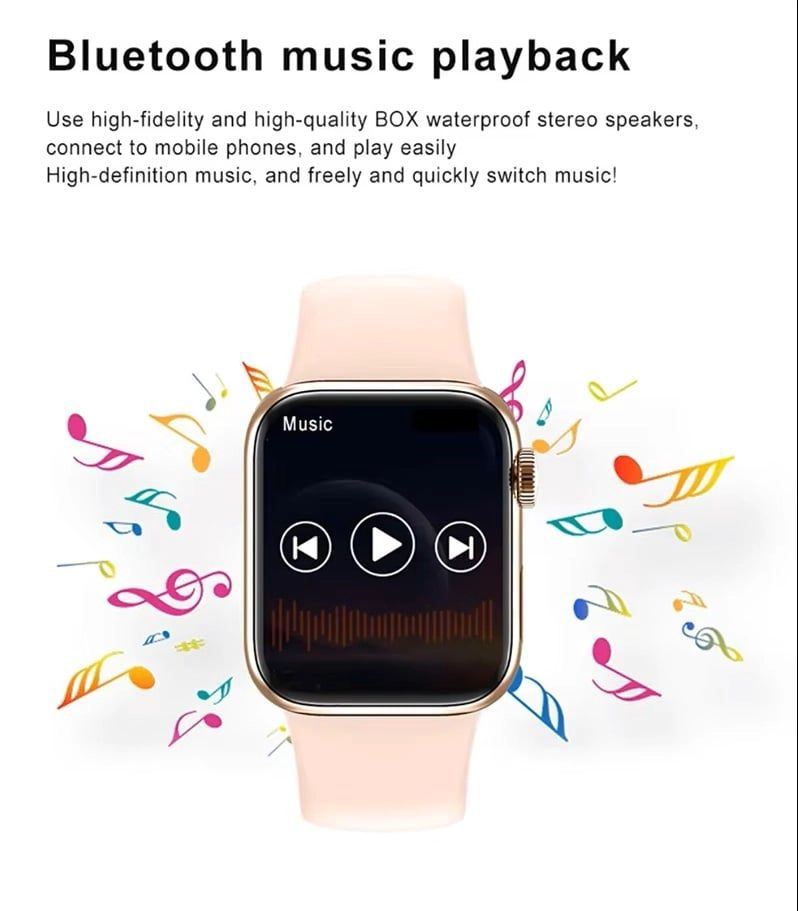 RELOJ INTELIGENTE SMARTWATCH BLUETOOTH T900 PRO SALUD DEPORTE IP67 COMPATIBLE IOS ANDROID - 3