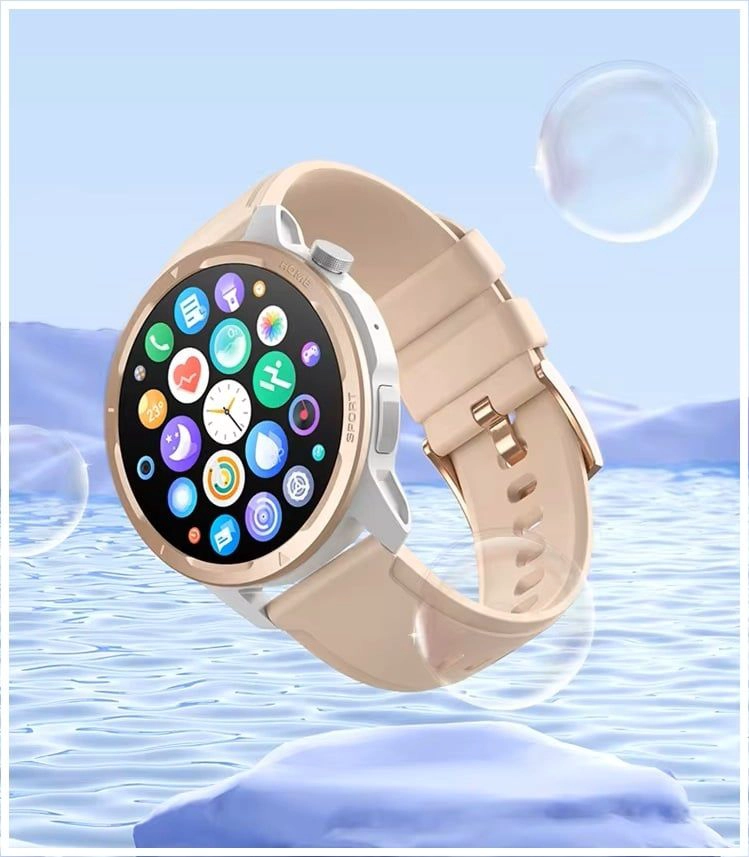 SMARTWATCH DE LUJO S52M 360X360 IP68 230MAH COMPATIBLE IOS ANDROID NOTIFICACIONES IP67 - 7