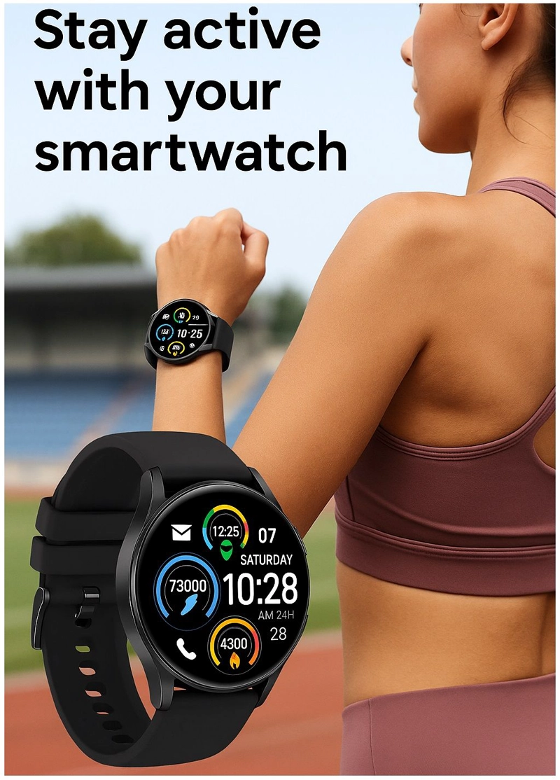 GENÉRICO RELOJ INTELIGENTE S37 PARA MUJER BLUETOOTH MONITOREO DE SUEÑO Y SALUD IPX8 DEPORTE NOTIFICACIONES