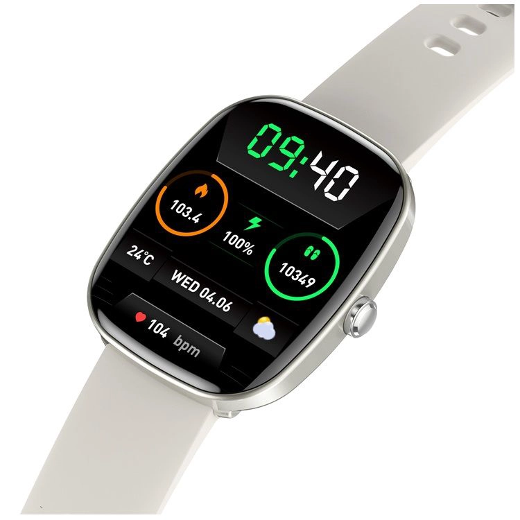 RELOJ INTELIGENTE T69 LLAMADAS BLUETOOTH PANTALLA TACTIL 183” MONITOREO DE SALUD Y MODO DEPORTIVO - 4