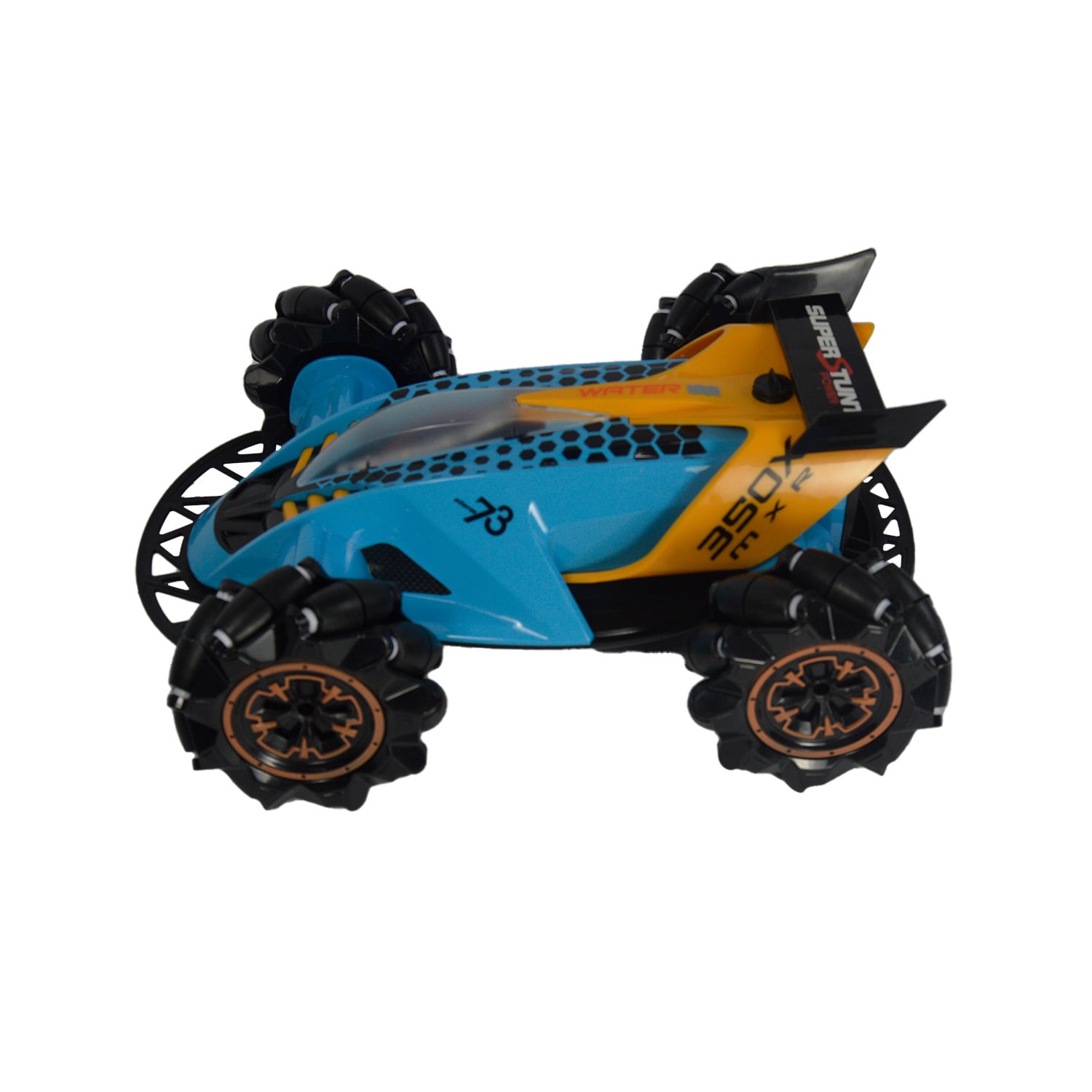 AUTO CONTROL REMOTO COMEG AZUL GESTUAL 4X4 ALTA VELOCIDAD - 2