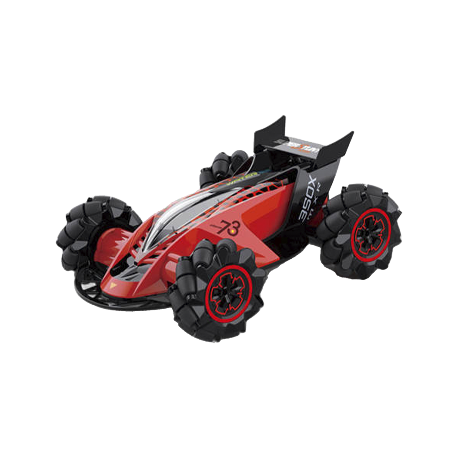 AUTO CONTROL REMOTO COMEG ROJO GESTUAL 4X4 ALTA VELOCIDAD - 1