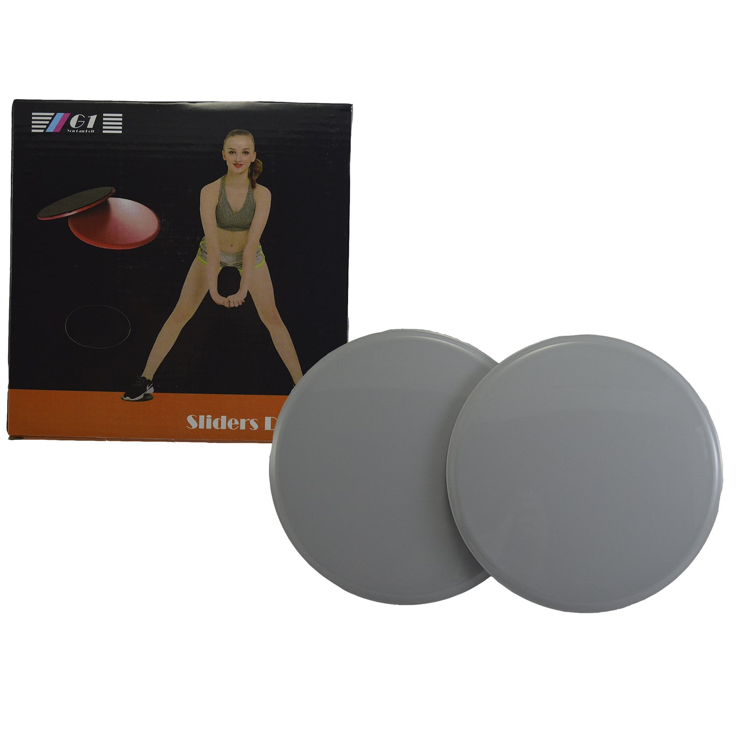 PAR DISCOS COMEG DESLIZANTES CROSSFIT PILATES CALISTENIA - 4