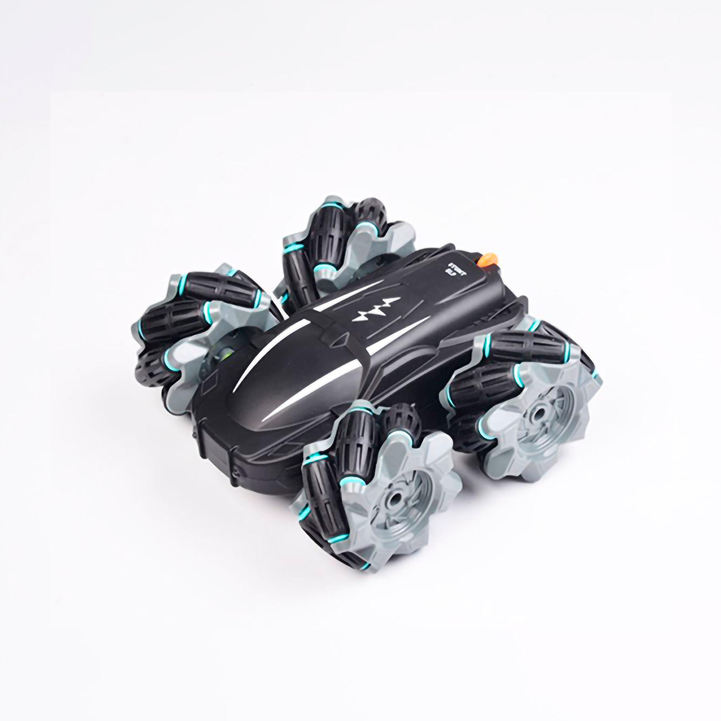 AUTO CONTROL REMOTO COMEG 3555-1 NEGRO Y GESTOS STUNT ELF - 1