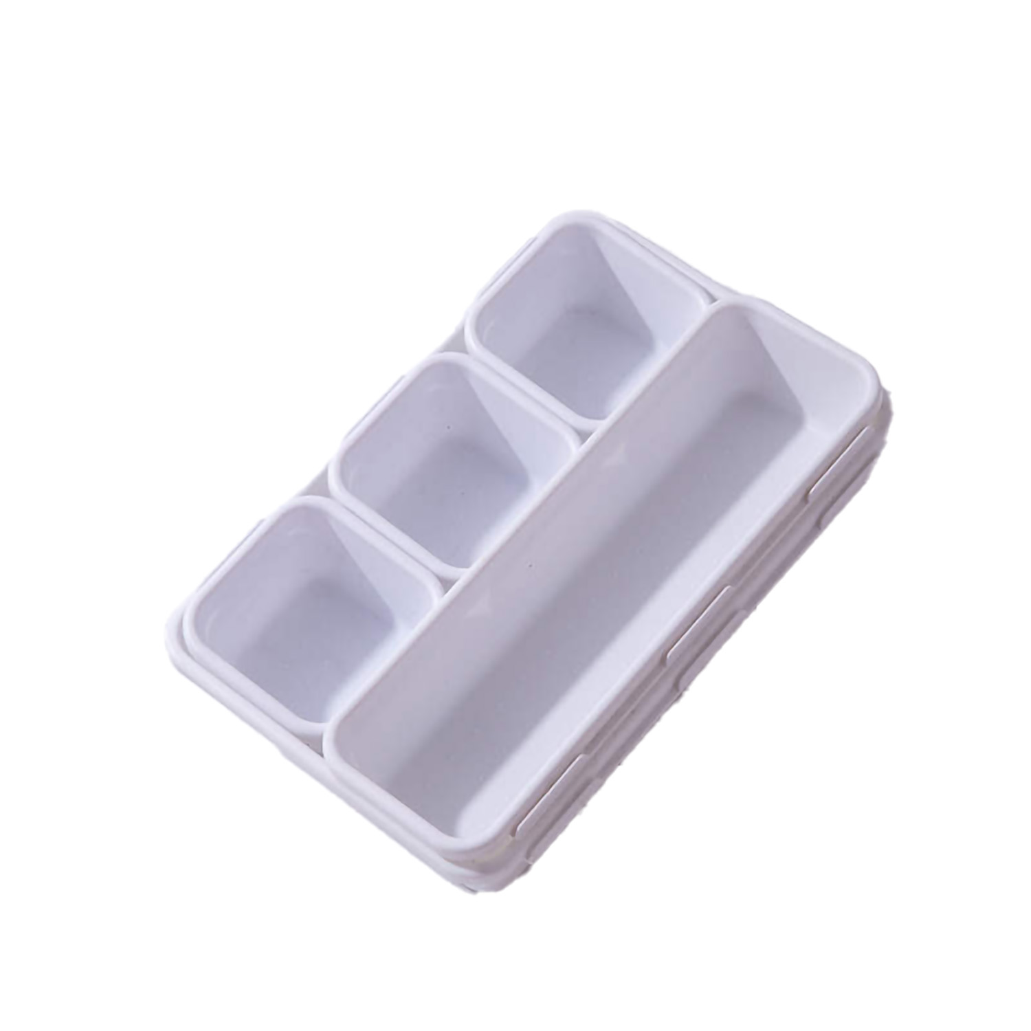 SET ORGANIZADORES CAJONES COCINA ESCRITORIO MAQUILLAJE BLANCO - 1