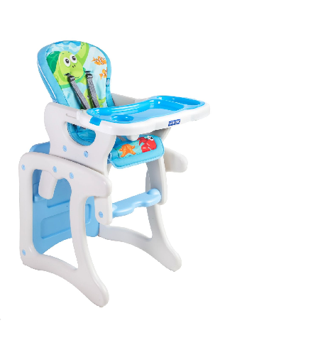 SILLA DE COMER 3 EN 1 ESCRITORIO VOYAGE BLUE - 1
