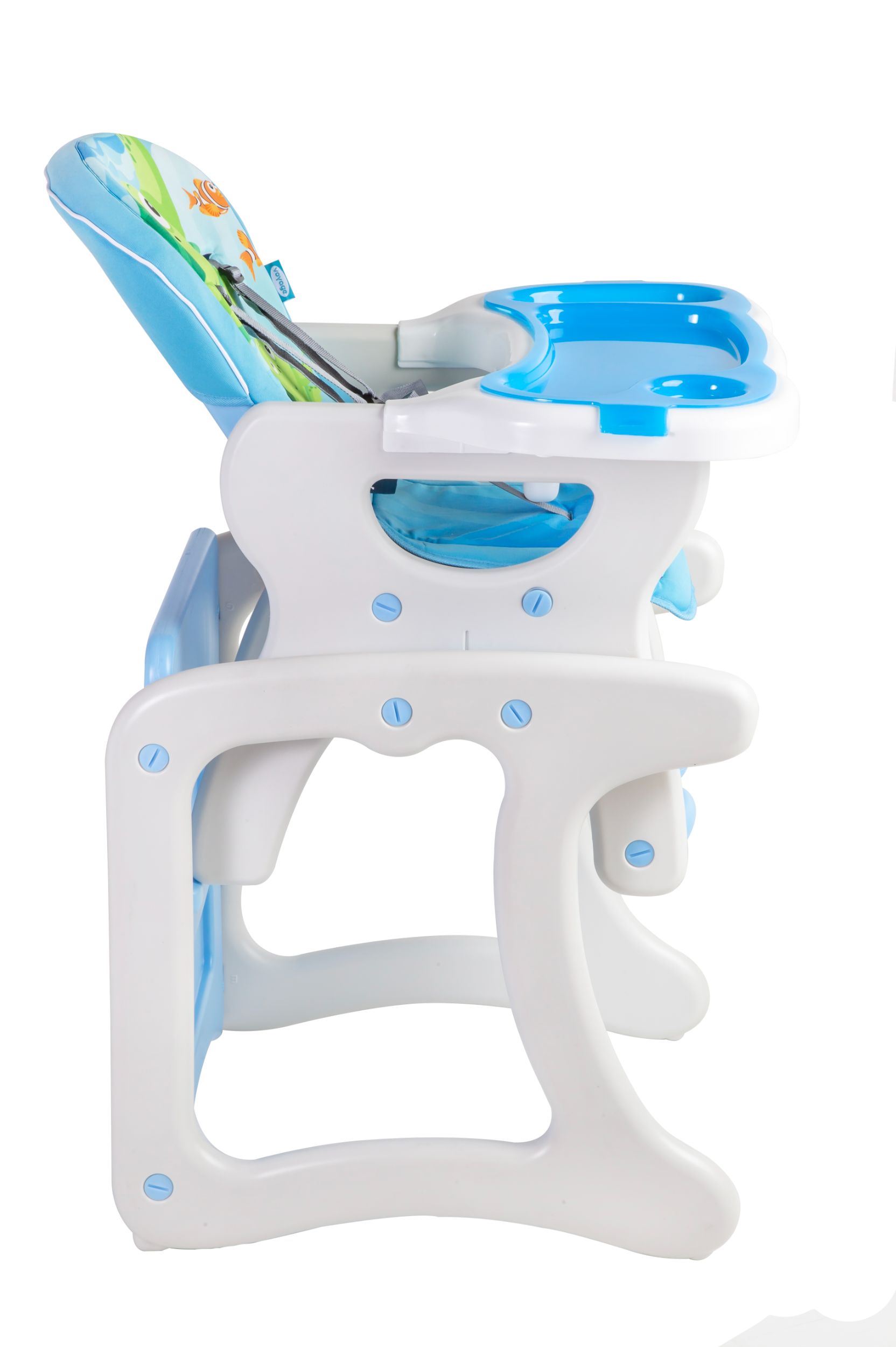 SILLA DE COMER 3 EN 1 ESCRITORIO VOYAGE BLUE - 2