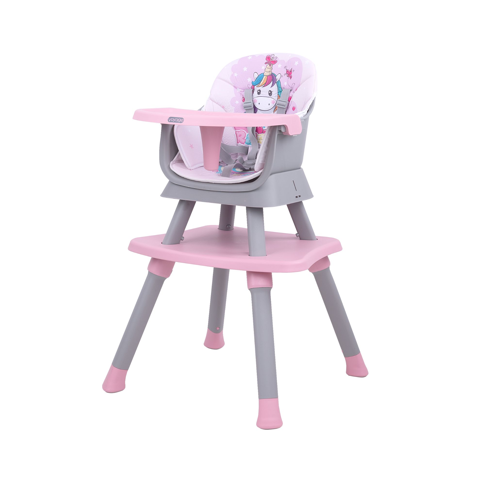 Silla de Comer Multifuncional 6 en 1 Pink - 1