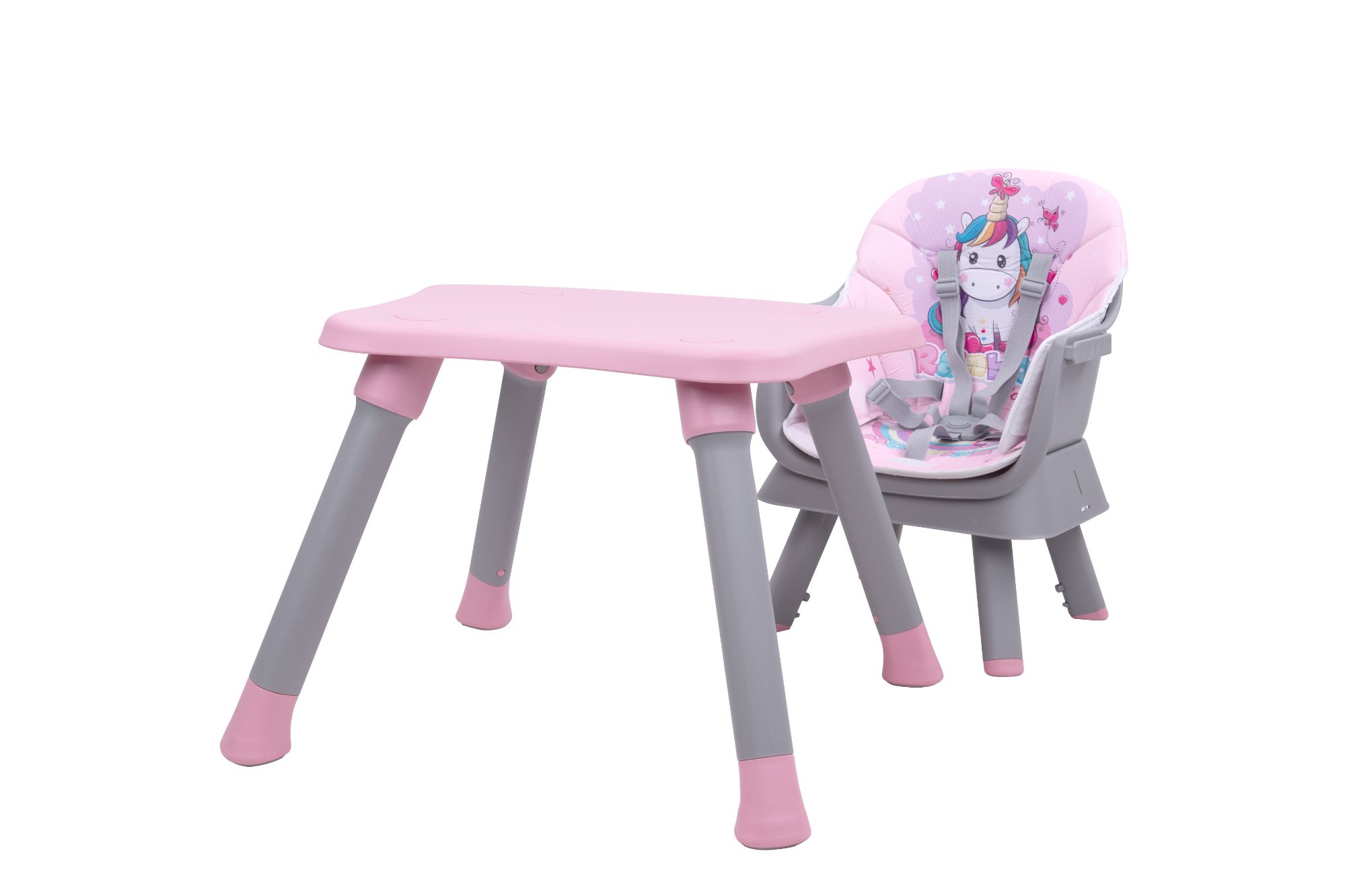 Silla de Comer Multifuncional 6 en 1 Pink - 2