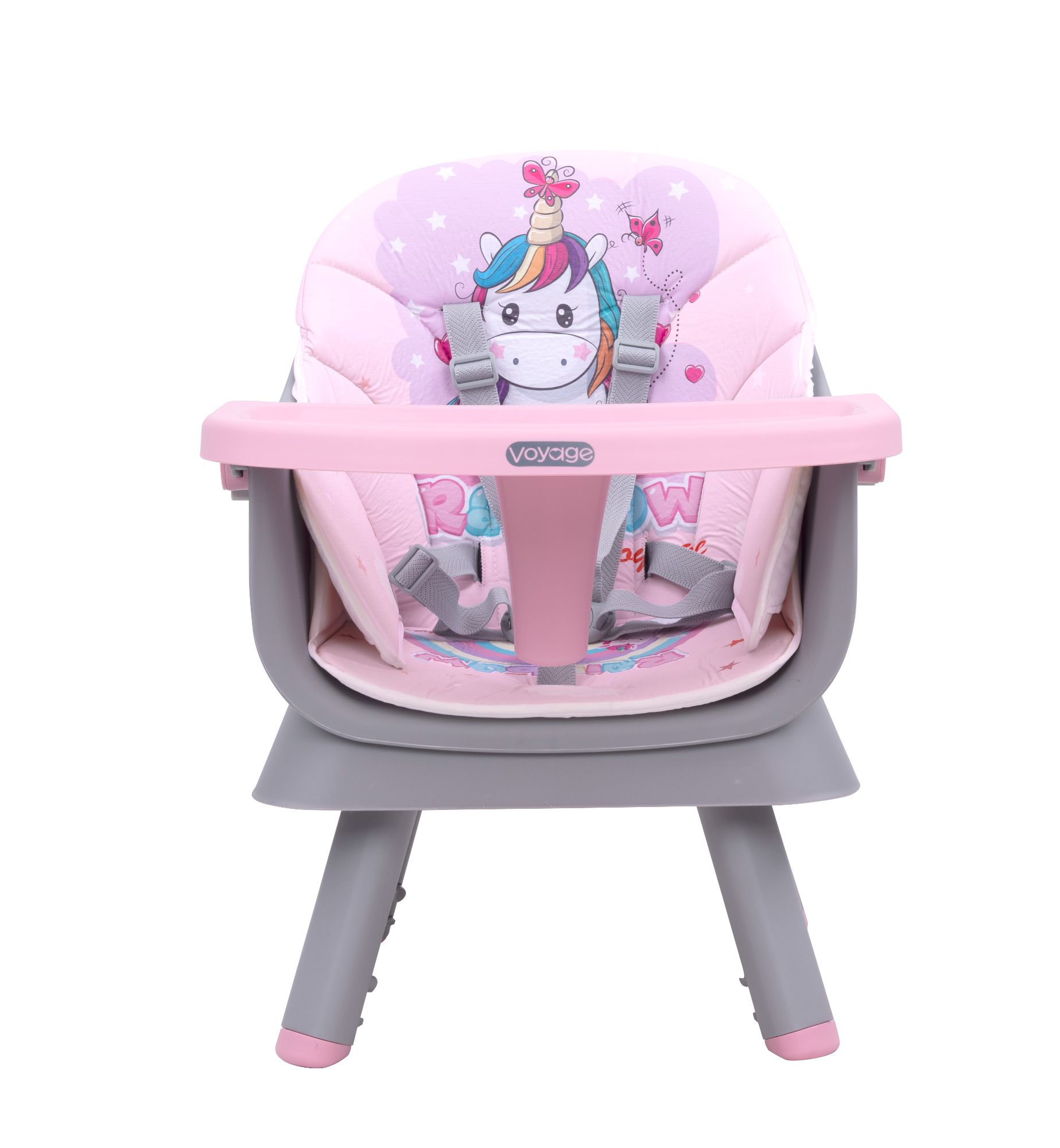 Silla de Comer Multifuncional 6 en 1 Pink - 4