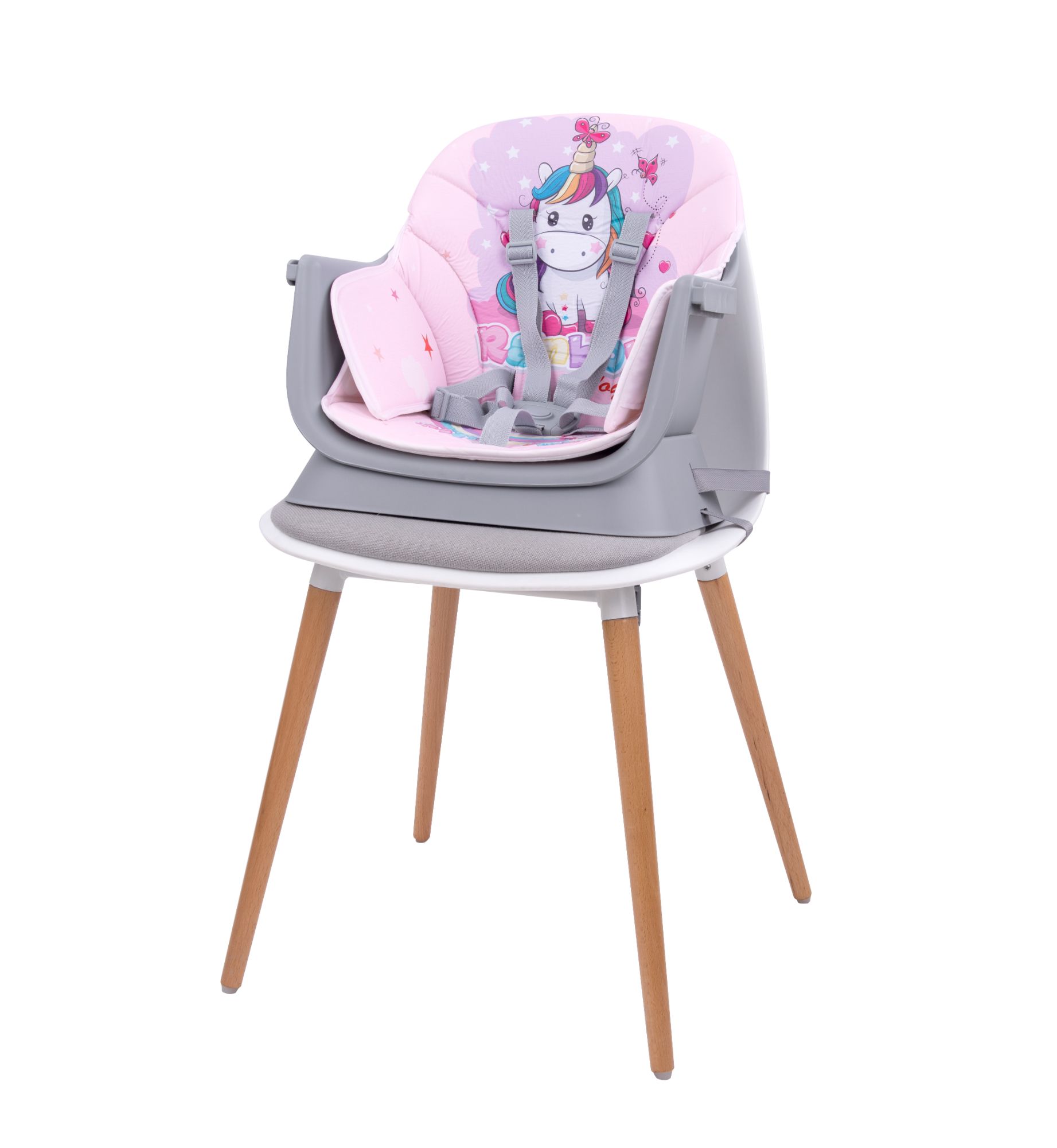 Silla de Comer Multifuncional 6 en 1 Pink - 6