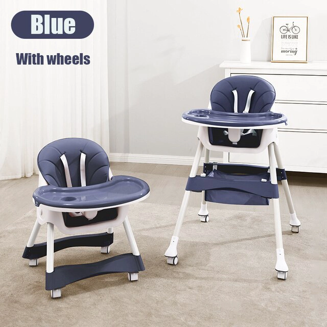 SILLA COMER VOYAGE 2 EN1 SNAK BLUE AZUL - 2