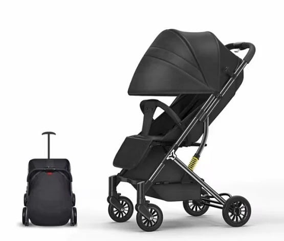 COCHE VOYAGE PASEO V5 BLACK ULTRACOMPACTO NEGRO - 2