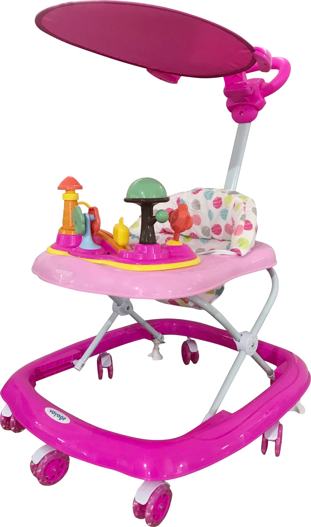 ANDADOR VOYAGE CON TOLDO VGW555 FUCSIA PINK - 2