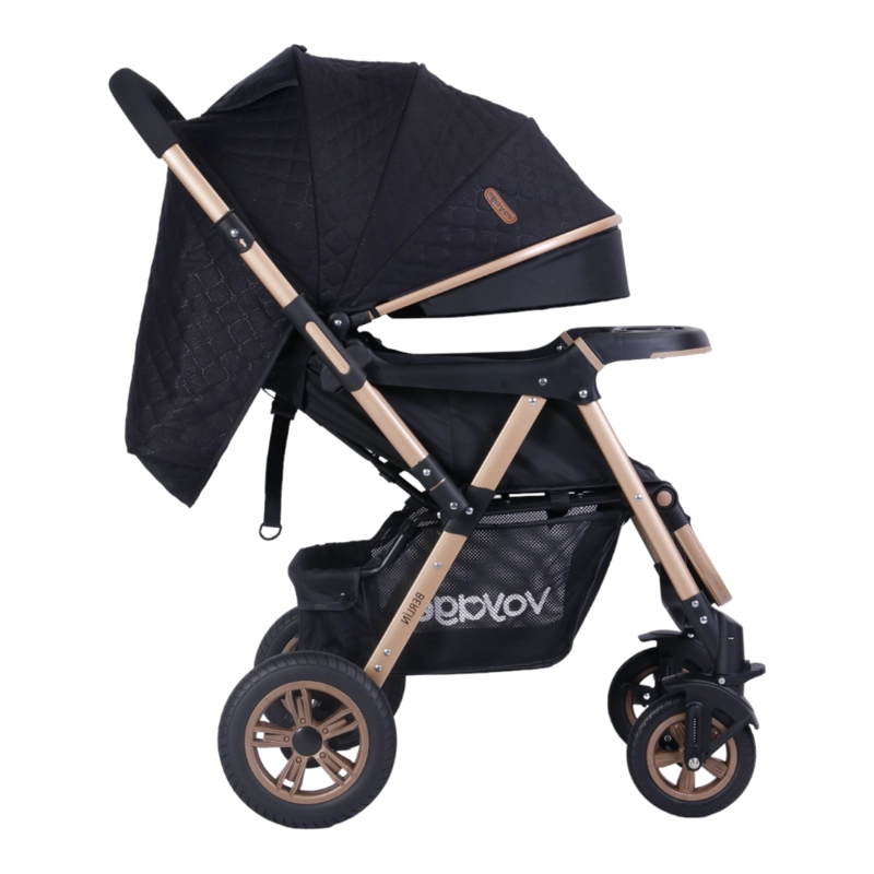 COCHE CUNA CAMBIO DE MANILLAR VOYAGE BERLIN  BLACK - 4