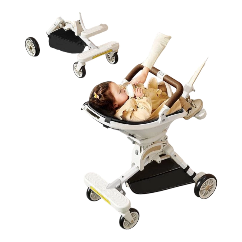 COCHE PASEO K9 WHITE GIRO 360° - 3