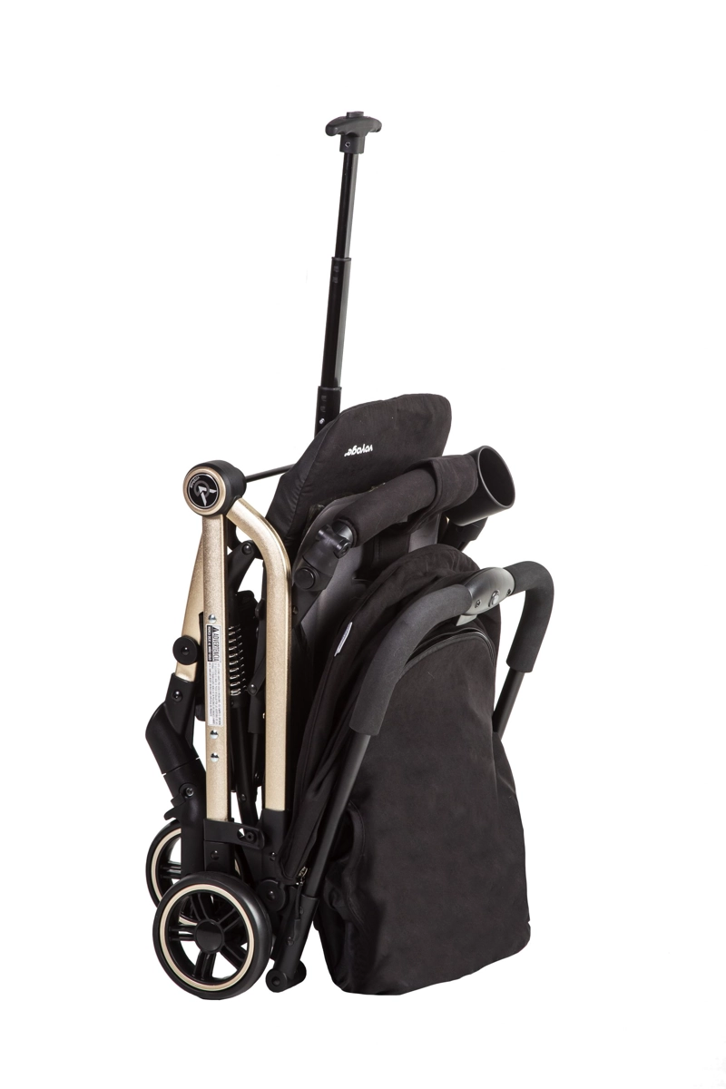 COCHE VOYAGE PASEO MALETA MIKE DORADO BLACK NEGRO - 3