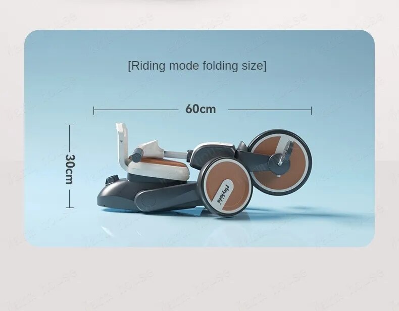 TRICICLO VOYAGE APOLO GOLDEN 360° 6 EN 1 DORADO - 6