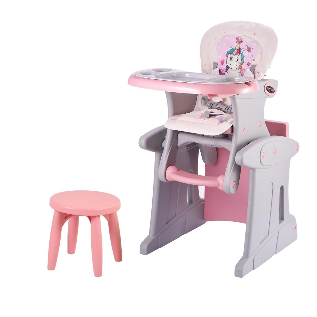 SILLA DE COMER 3 EN 1  VOYAGE  PRIME  2.0 ROSADO - 1