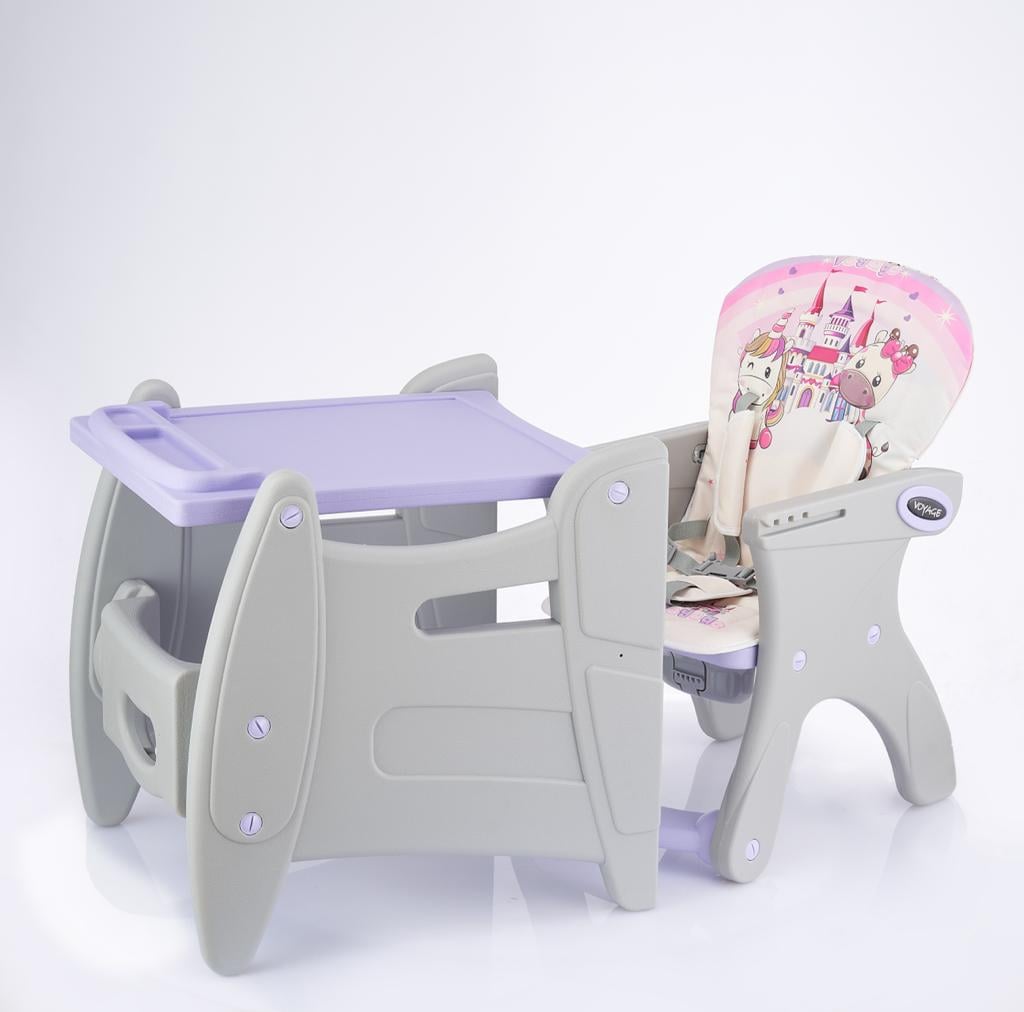 SILLA DE COMER 3 EN 1  VOYAGE  PRIME  2.0 ROSADO - 2