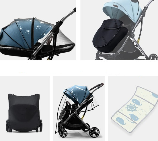 COCHE VOYAGE TRAVEL SYSTEM NEBULA BLUE AZUL - 4