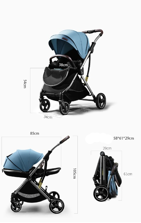 COCHE VOYAGE TRAVEL SYSTEM NEBULA BLUE AZUL - 5