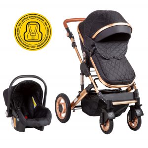 COCHE VOYAGE TRAVEL SYSTEM EROS BLACK NEGRO - 1