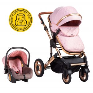 COCHE VOYAGE TRAVEL SYSTEM EROS PINK ROSADO - 1